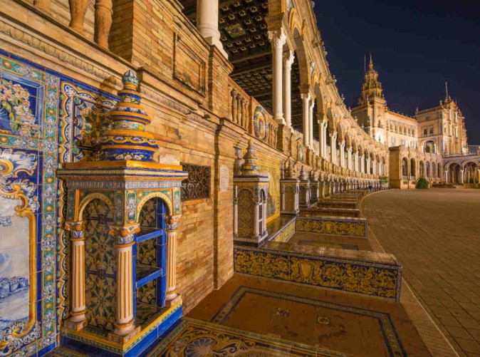 012_Al Andalus - Plaza de Espana in Sevilla -  florinprundus fotolia - Lernidee Reisen - Schoene Aussichten Touristik